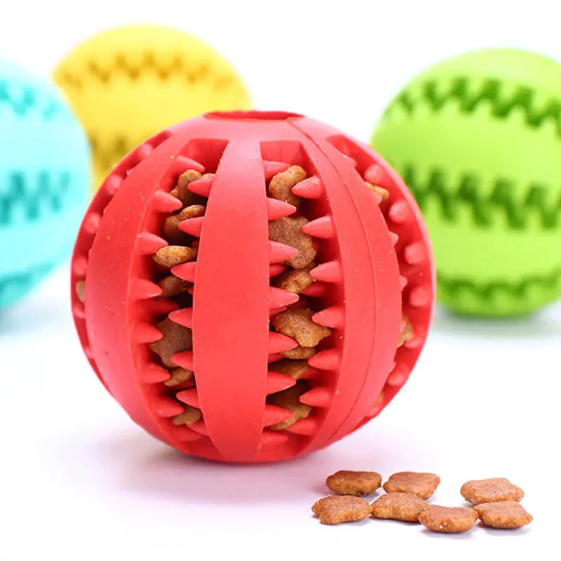 Dog Ball, Interactive Rubber Pet Toy