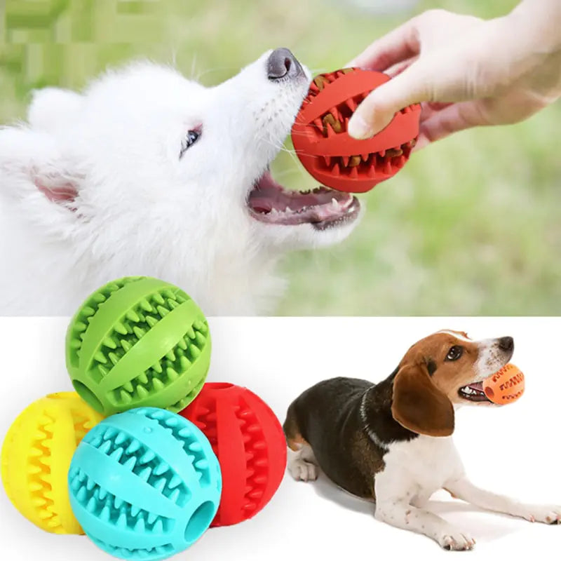 Dog Ball, Interactive Rubber Pet Toy